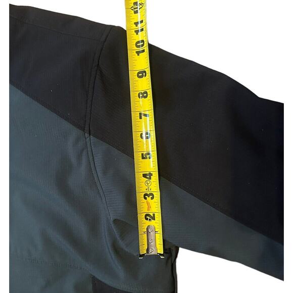 Black Gray Gravel Gear Mens Insulated Soft Shell Jacket Size X-Large - Picture 9 of 14